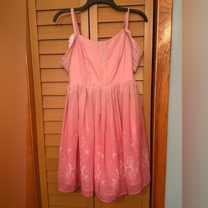 Disney Her Universe Sleeping Beauty Aurora Princess Cold Shoulder Dress Small